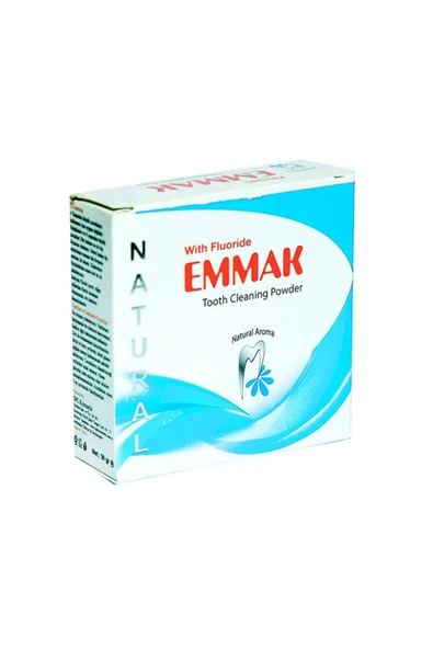 EMMAK Diş Temizleme Tozu Natural 50gr 8699182620506t1 - 3