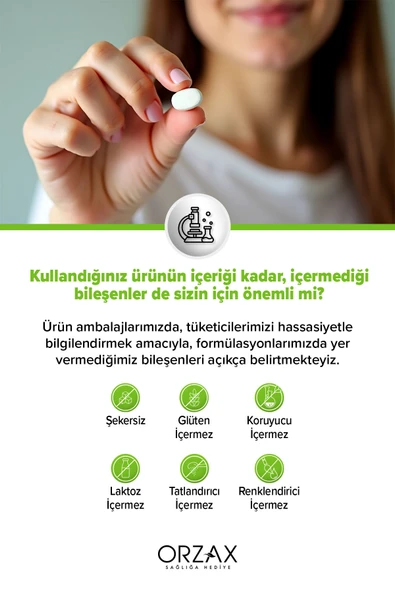 ORZAX Ocean Picozinc Çinko Pikolinat 30 Tablet - 6