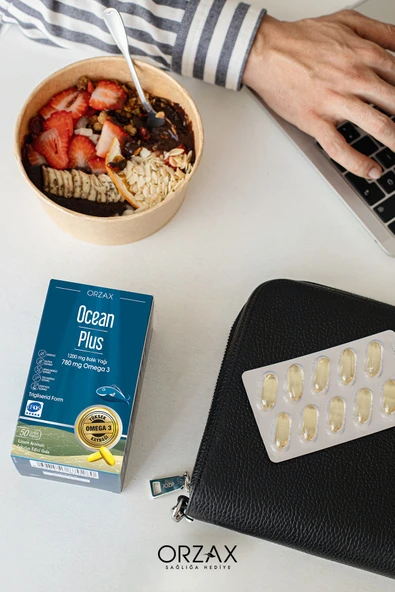 OCEAN Omega 3 Balık Yağı 1200 MG 50 Kapsül - 5