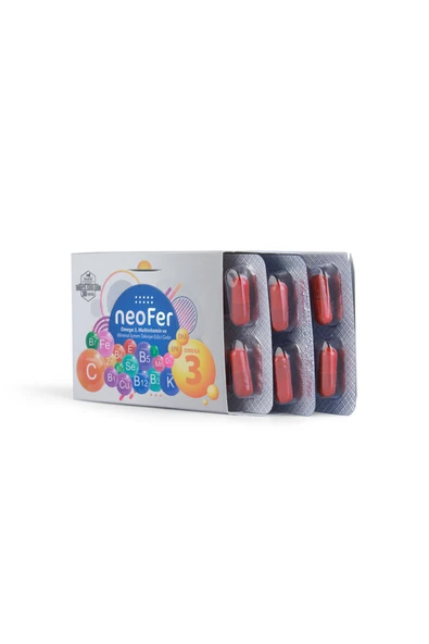 NEOFER Omega 3 Multivitamin ve Mineral - 2