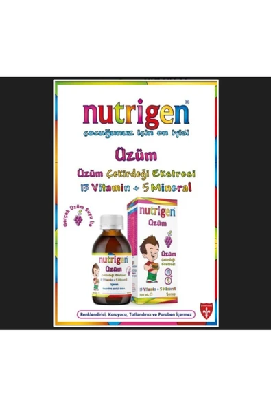NUTRİGEN Şurup Üzüm 200 ML - 2