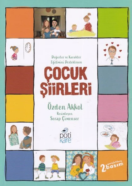 Değerler ve Karakter Eğitimini Destekleyen Çocuk Şiirleri ürün görseli
