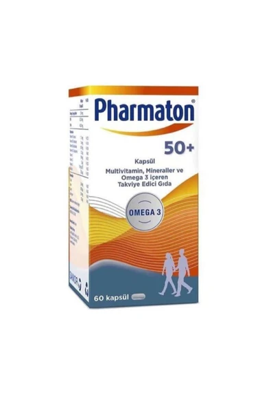 PHARMATON 50 Plus 30 Kapsül 8683060150018 ürün görseli