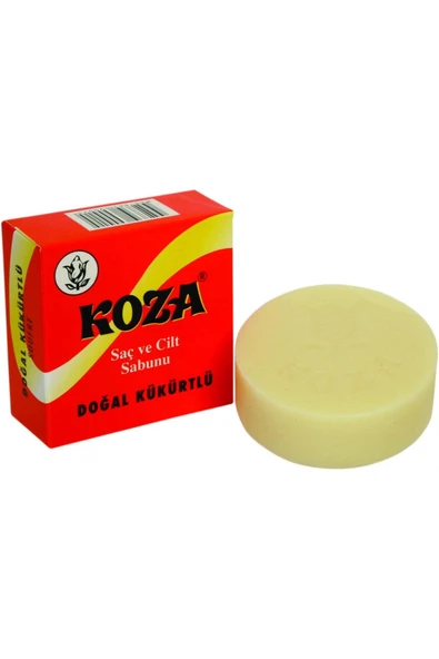 KOZA Doğal Kükürtlü Saç ve Cilt Sabunu 100 Gr - 1