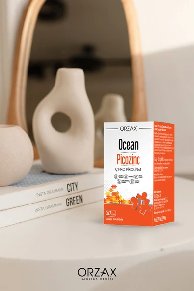 ORZAX Ocean Picozinc Çinko Pikolinat 30 Tablet - 5