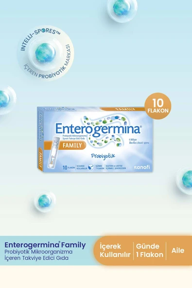 ENTEROGERMİNA Family 10 Flakon - 1