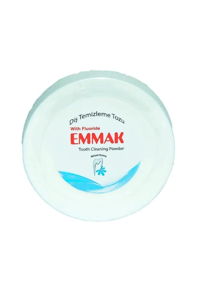 EMMAK Diş Temizleme Tozu Natural 50gr 8699182620506t1 - 1