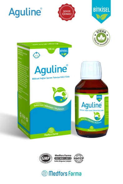 AGULİNE Gaz Giderici Bitkisel Şurup 100 ml - 2