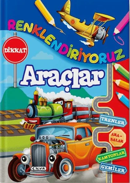 Renklendiriyoruz - Araçlar ürün görseli