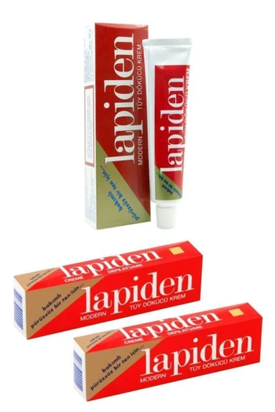 LAPİDEN Lapıden Tüy Dökücü Krem Klasik 40gr X3 - 1