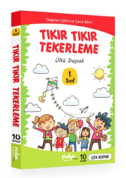 1. Sınıf Tıkır Tıkır Tekerleme - 10 Kitap Takım ürün görseli