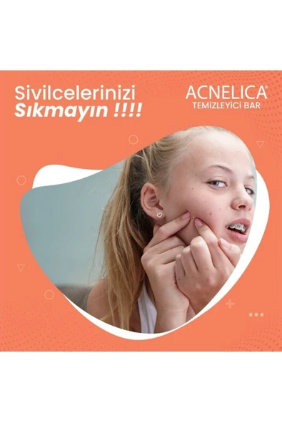 ACNELİCA Temizleyici Bar %2 Siyah Nokta Ve Sivilce Sabunu - 5