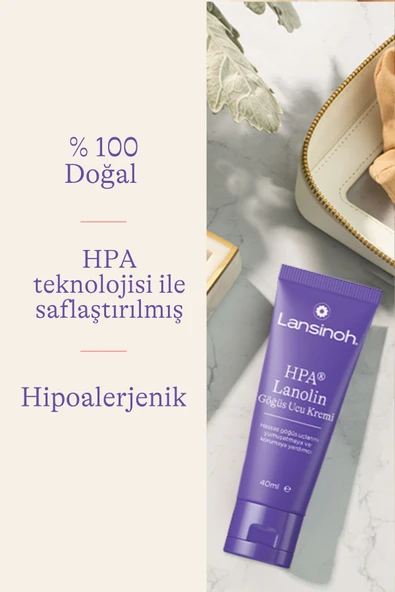 LANSİNOH HPA® Lanolin Göğüs Ucu Kremi 40 ml - 5