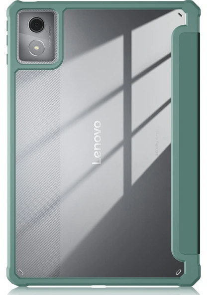 Lenovo Tab K11 Plus Tb230xc Kılıf Otomatik Uyku/uyandırma Pu Deri Flip Tablet Kapak Üç Katlı Stand - 10