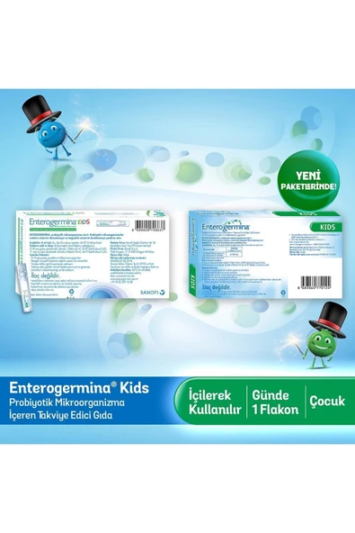 ENTEROGERMİNA Kids 5 ML 20 Flakon 8683060770131 - 3