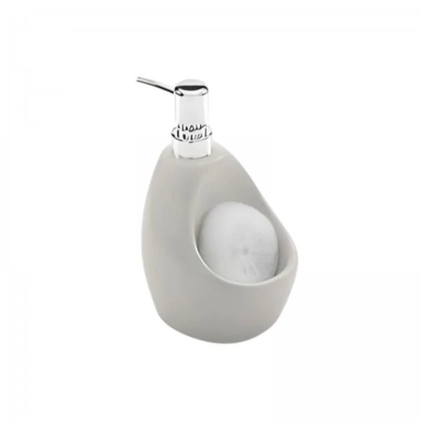 ÜN EV 64B SERAMİK BEYAZ SABUNLUK ürün görseli 1