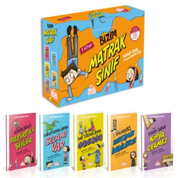 Bizim Matrak Sınıf (5 Kitap Kutulu) ürün görseli