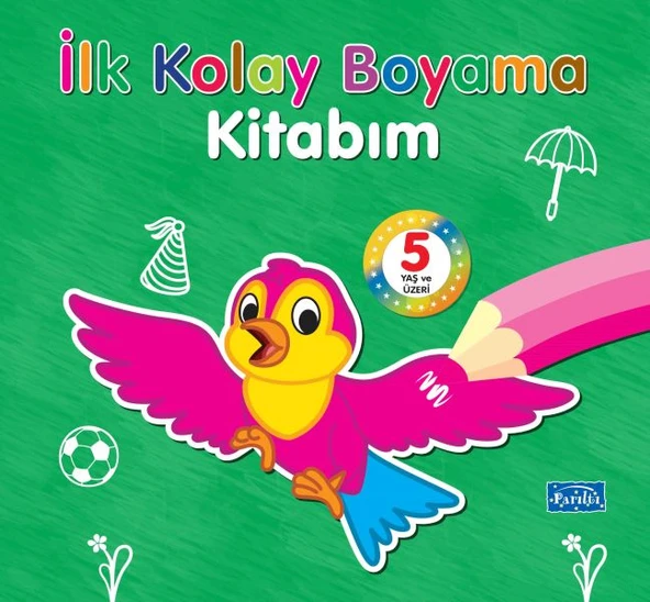 İlk Kolay Boyama Kitabım – 5 Yaş Üzeri ürün görseli
