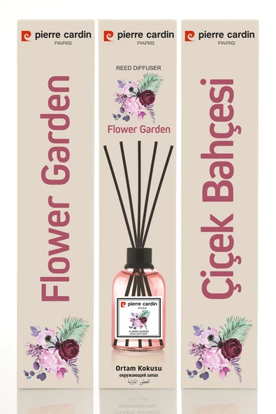 Pierre Cardin Reed Diffuser 110 ml – Flower Garden – Çiçek Bahçesi Oda Kokusu - 4