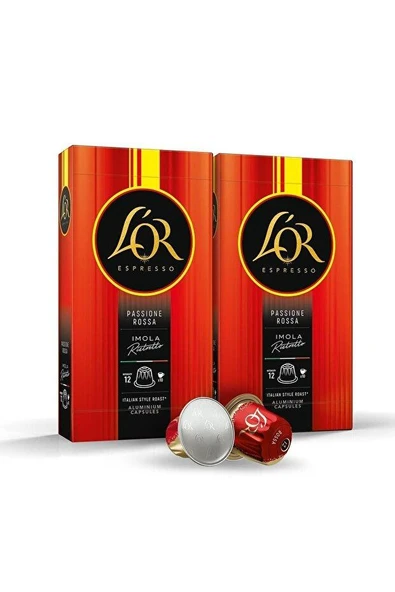 LOR Imola Ristretto Nespresso Uyumlu Alüminyum Kapsül Kahve 20 Kapsül ürün görseli