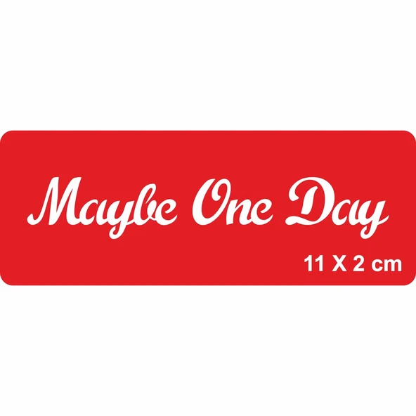 Belki Bir Gün Tattoo Geçici Dövme Şablonları Kına Kalıpları ürün görseli 1