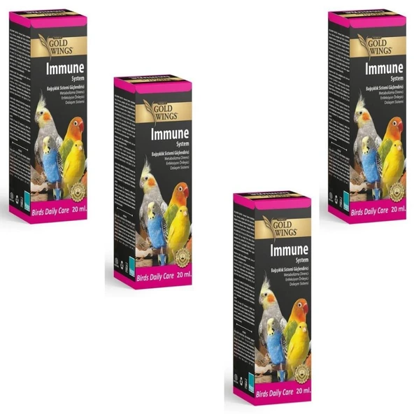Gold Wings İmmune 20 Ml X 4 Adet ürün görseli
