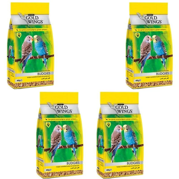 Gold Wings Muhabbet Yemi 400 gr X 4 Adet ürün görseli 1
