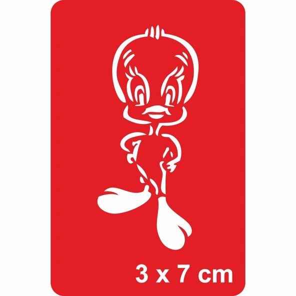 Sevimli kuş Tattoo Geçici Dövme Şablonları Kına Kalıpları ürün görseli 1