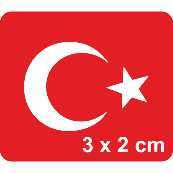Ay YıldızSupertrend3 Türk Bayrağı  Tattoo Geçici Dövme Şablonları Kına Kalıpları ürün görseli 1