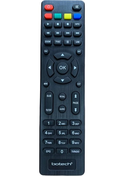 Botech 500 502 Epg Hd Uydu Kumanda ürün görseli