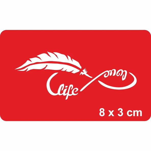 Sonsuz Özgürlük Hayatı Sevmekle Başlar Tattoo Geçici Dövme Şablonları Kına Kalıpları ürün görseli 1