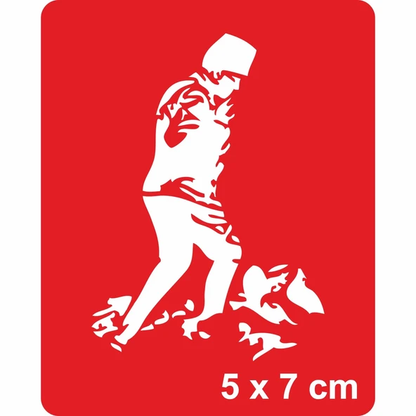 Çanakkale Geçilmez Atatürk  Tattoo Geçici Dövme Şablonları Kına Kalıpları ürün görseli 1