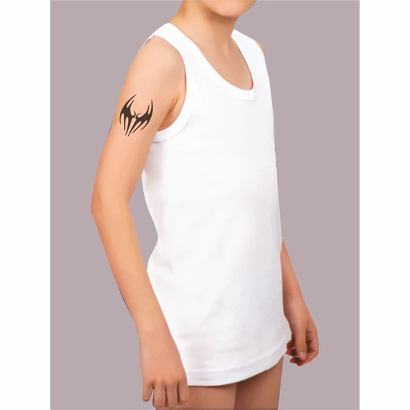 Yarasa Kanatları Tattoo Geçici Dövme Şablonları Kına Kalıpları - Resim 2