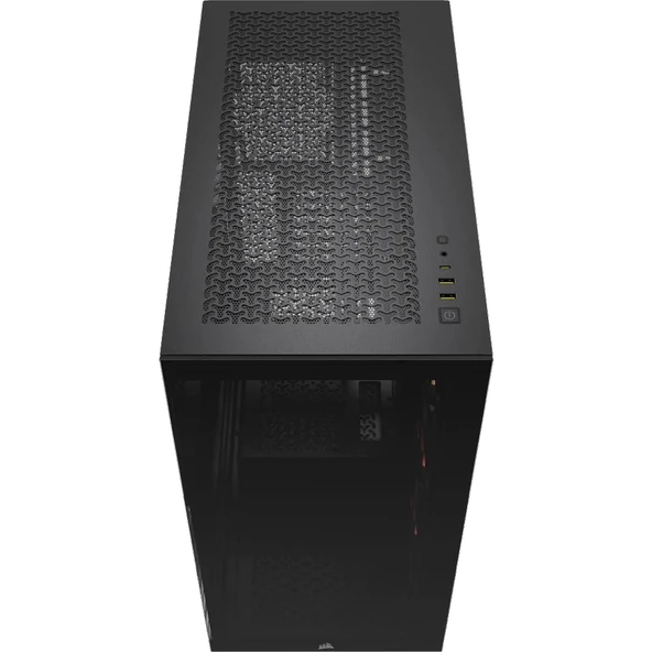 CORSAIR 3500x 850W 80+ Gold RGB Tempered Glass Siyah ATX Mid Tower Kasa - Resim 3