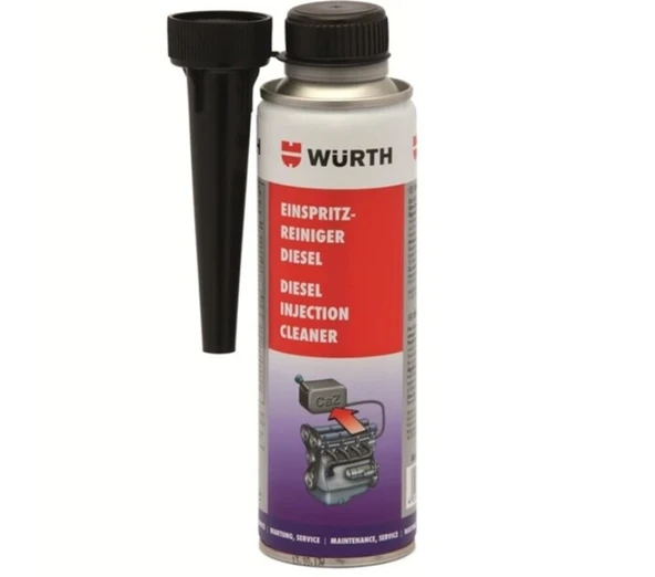 WÜRTH DİZEL ENJEKTÖR TEMİZLEME SIVISI 300 ml