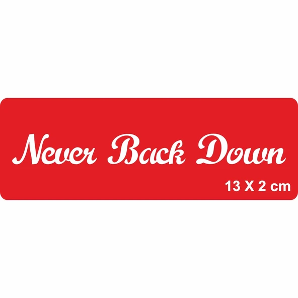 Asla Geri Dönme Tattoo Geçici Dövme Şablonları Kına Kalıpları ürün görseli 1