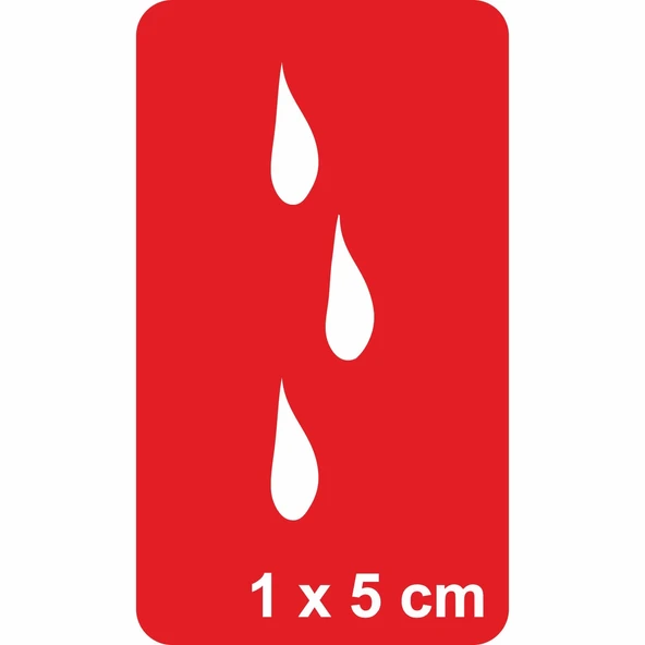 Damlalar Tattoo Geçici Dövme Şablonları Kına Kalıpları ürün görseli 1