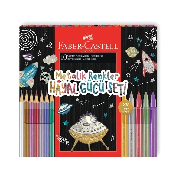 Faber Castell Hayal Gücü Seti Uzay 20 Li