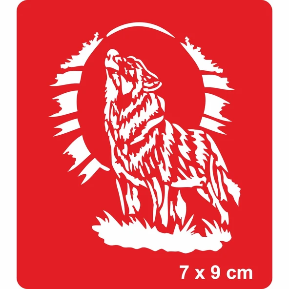 Alfa Kurt Tattoo Geçici Dövme Şablonları Kına Kalıpları ürün görseli 1