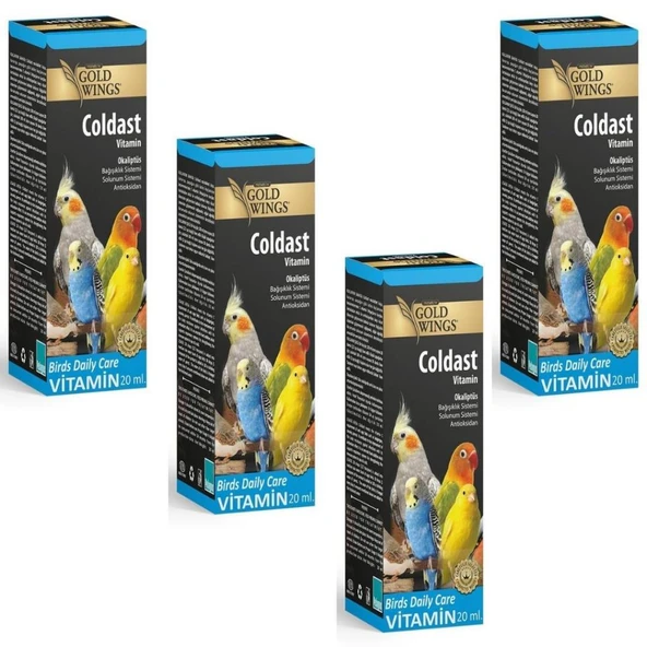 Gold Wings Coldast 20 Ml X 4 Adet ürün görseli 1