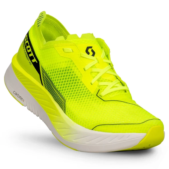 Scott Speed Carbon RC Kadın Koşu Ayakkabısı-SARI - Resim 4