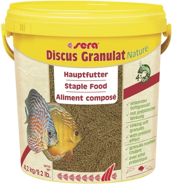 Sera Discus Granules Nature 10 lt 4,3 kg  Skt : 03/2028 - 1