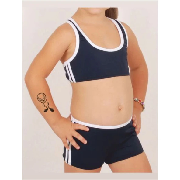 Sevimli kuş Tattoo Geçici Dövme Şablonları Kına Kalıpları - Resim 2