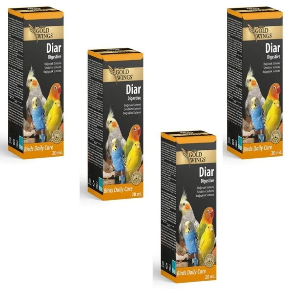 Gold Wings Diar 20 Ml X 4 Adet ürün görseli