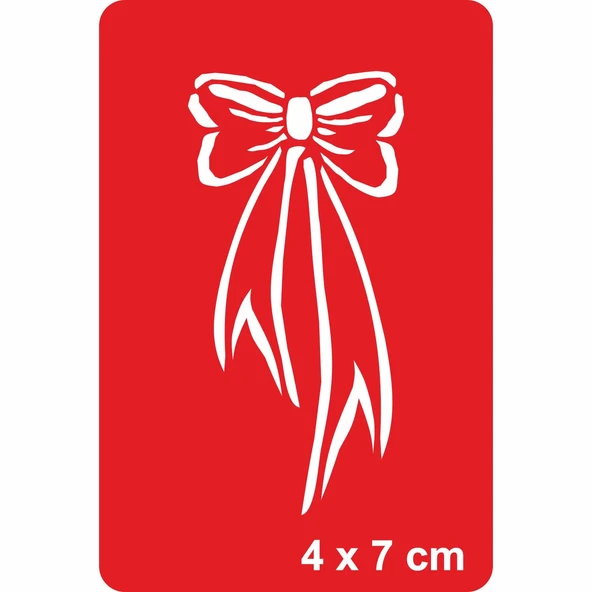 Kuyruklu Fiyonk Tattoo Geçici Dövme Şablonları Kına Kalıpları ürün görseli 1