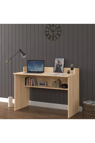 Bilgisayar Ofis Yemek Ders Çalışma Masası ÇM-01  Sonoma ürün görseli