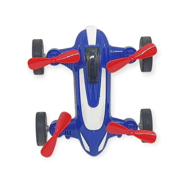 Sürtmeli Drone Araba Hareketli Pervane - Mavi - 3