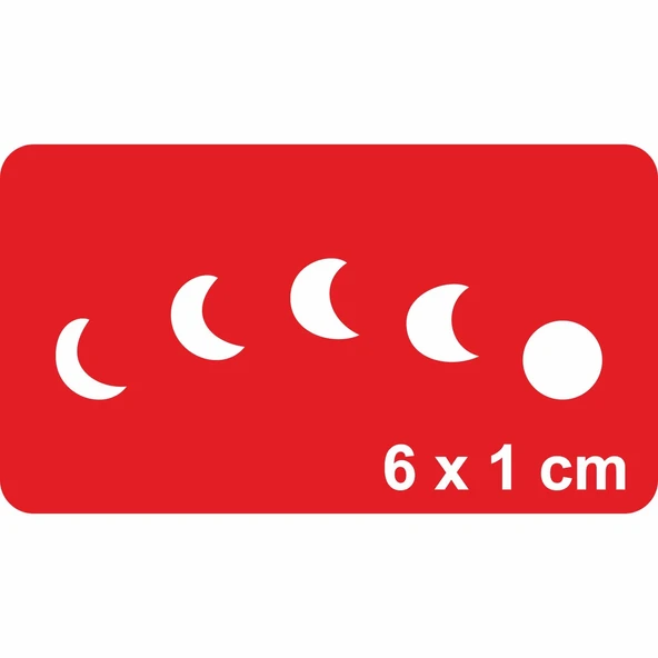 Ayın EvreleriSupertrend2 Tattoo Geçici Dövme Şablonları Kına Kalıpları ürün görseli 1