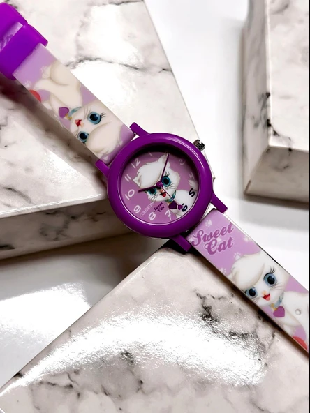 Coliseum Renkli Ve Figürlü Özel Kutulu Çocuk Kol Saati FT.CLS.CK11 - Resim 2