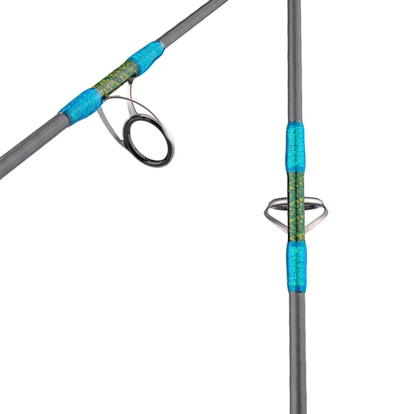 DCR Hilal Tetikli VR2 Jig ve Canlı Yem Kamışı 185cm 80-300gr - Resim 3